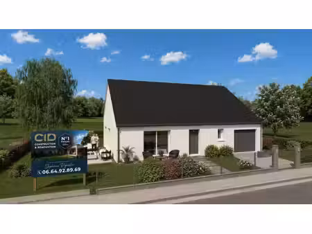 terrain avec maison neuf à vendre