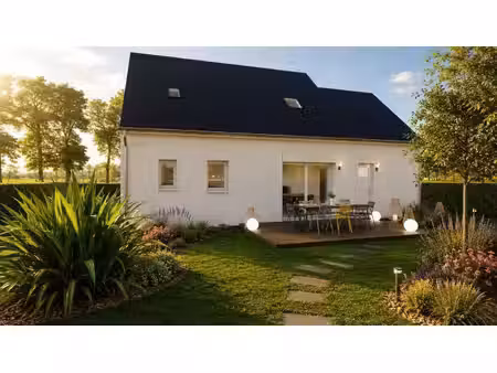 terrain avec maison neuve à vendre