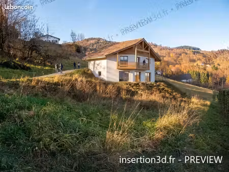 terrain constructible hautes vosges avec vue