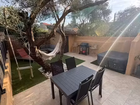 appartement meublé avec jardin - claret