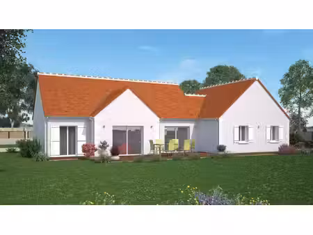 terrain avec maison neuve à vendre
