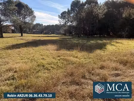 terrain constructible viabilisé à vendre