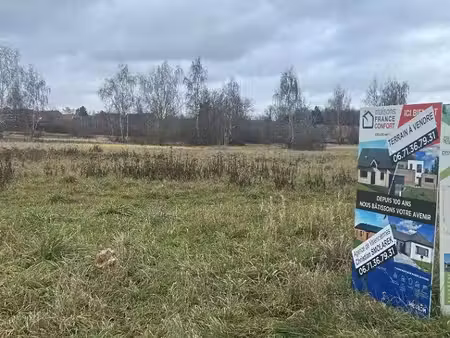 terrain constructible à vendre