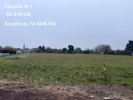 terrain constructible à vendre