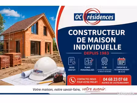terrain 837 m² castelnaudary