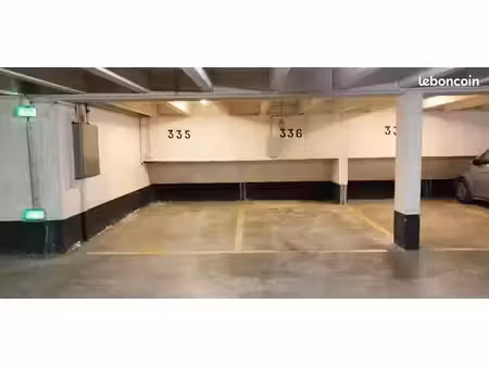 neuilly / parmentier - place de parking électrique