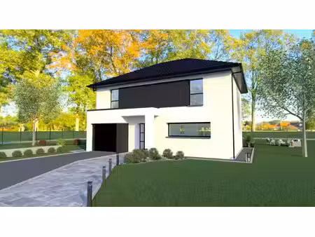 terrain avec maison neuve à vendre