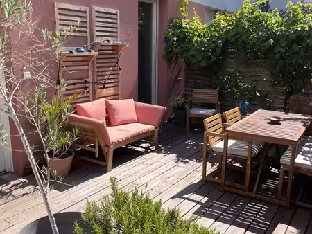 bagnolet – aux portes de paris – maison familiale avec grande terrasse ensoleillée