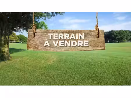 terrain constructible à vendre