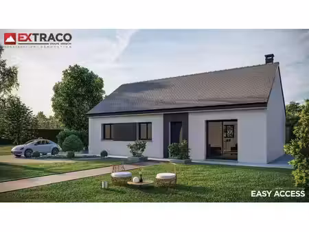 terrain avec maison neuve à vendre