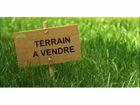 terrain constructible viabilisé à vendre