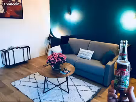 t2 42m² meublé – vieux saint-maur  quartier de l'église