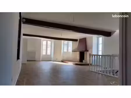 appartement t3 + garage 130 m² cv la rochefoucauld