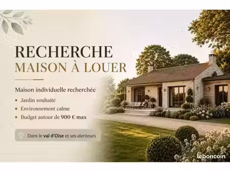 recherche maison meuble ou non