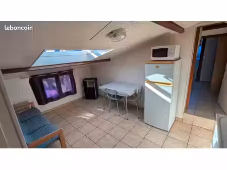 t1 bis de 25m² meublé et équipé