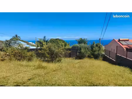 terrain 277m² vue mer + permis villa t3 - tout à l'égout