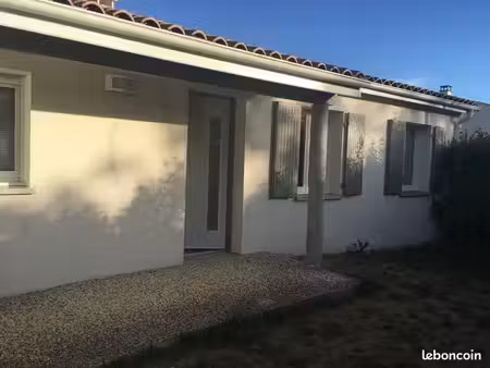 location maison individuelle à l'houmeau (6 km du centre-ville de la rochelle)