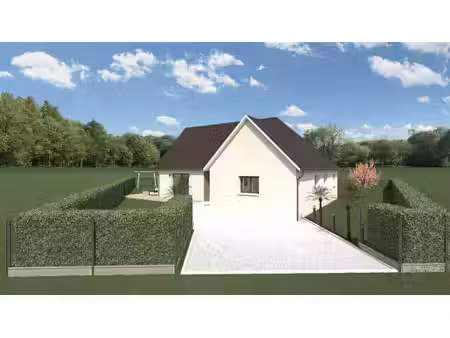 terrain avec maison neuve à vendre