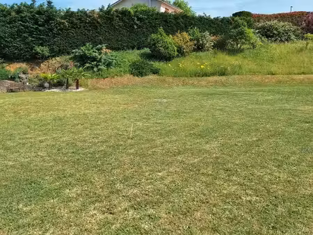 à vendre terrain constructible hors lotissement avec logette électrique libre de construct