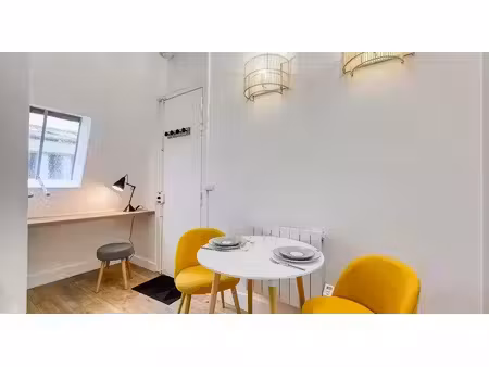 location meublée appartement 1 pièce 16 m² à paris 16ème (75016)  790 €