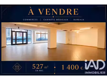 vente boutique/local commercial 527 m²