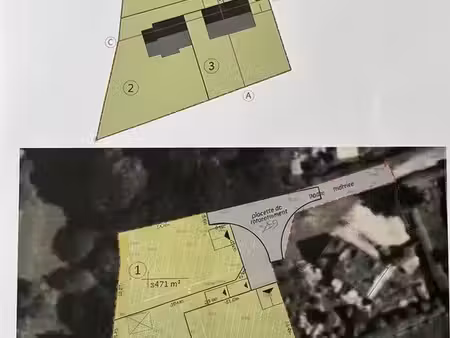 plomeur – 3 terrains viabilisés – 471 à 649 m² – proche la torche