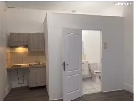apparemment - 1 pièce 20m2 rdc + cave