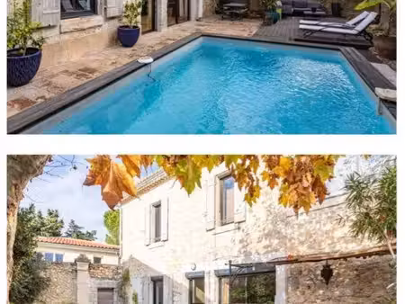 vends mas provençale centre bourg jonquière saint vincent