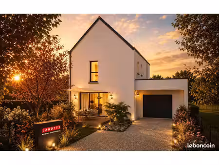 projet de construction d'une maison 92 m² avec terrain à tregunc (29)
