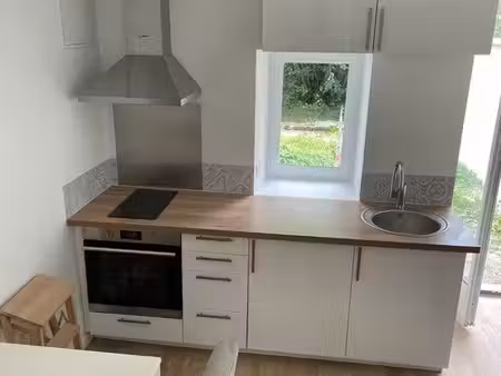 appartement 2 pièce rénové avec jardin