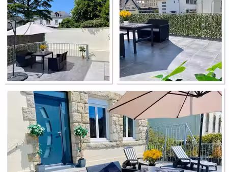 t4 meublé avec terrasse et wifi plein centre