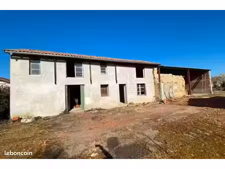 maison plus hangar plus terrain constructible panassac 32140