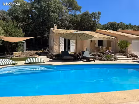 villa meublée avec piscine 3 chambres