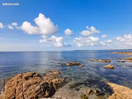 t2 meublé 51 m² avec vue mer – corniche de concarneau – garage – tout compris