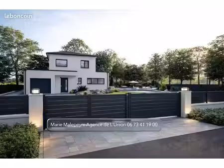 construction maison moderne t4 avec terrain à gragnague