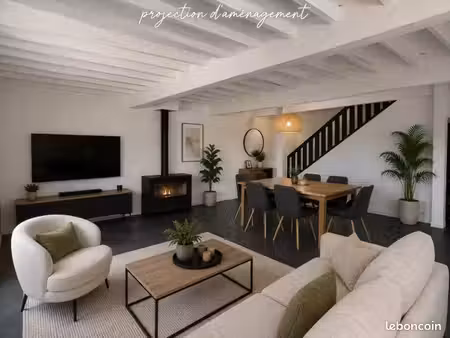 maison de ville t5 avec espace extérieur
