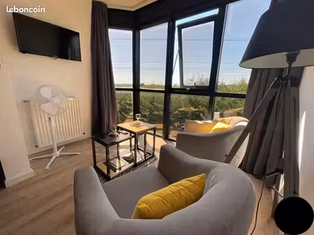 joli studio meublé aux portes de dinard/st malo vue sur la rance