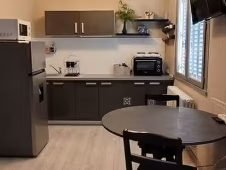 studio meublé rénové et lumineux