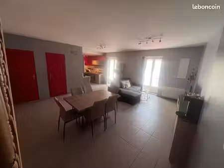 appartement duplex - 3 pièces - 88 m² - etage 1
