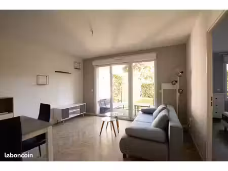 t2 meublé avec jardin & parking à villenave d’ornon