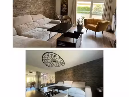 voreppe – t3 70m² refait à neuf – traversant - 2 chambres – parking – local 7m² – balcon -