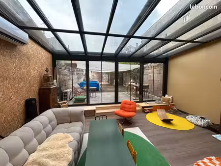 loue maison type échoppe - 120m²