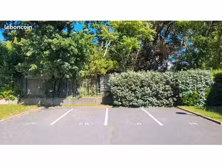 parking à vendre à capbreton centre ville dans résidence sécurisée