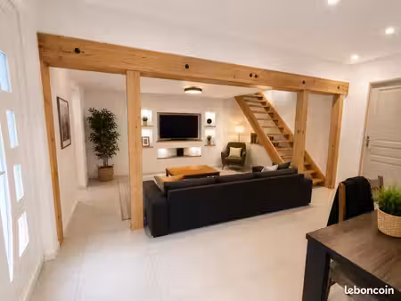 maison avec 3 chambre
