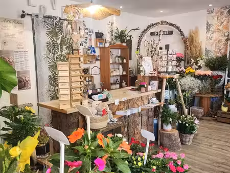 fond de commerce fleuriste