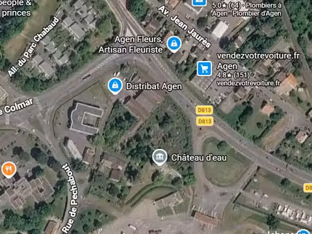 terrain 8 358 m² agen