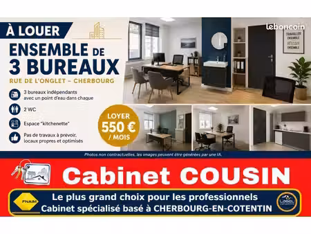 bureaux 47 m²