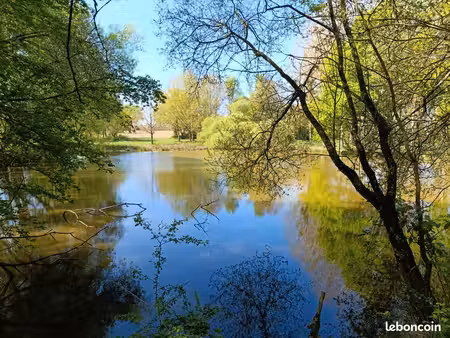 plan d eau et terrain
