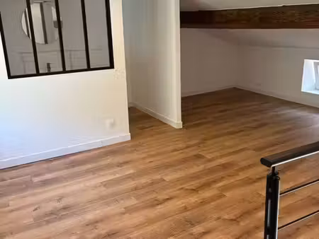 t2 duplex rénové 50 m² + jardin privatif + terrasse