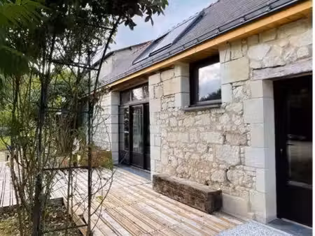 grange rénovée meublée avec jardin – location moyenne durée – secteur brissac